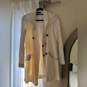 Cream Blazer - Lightweight